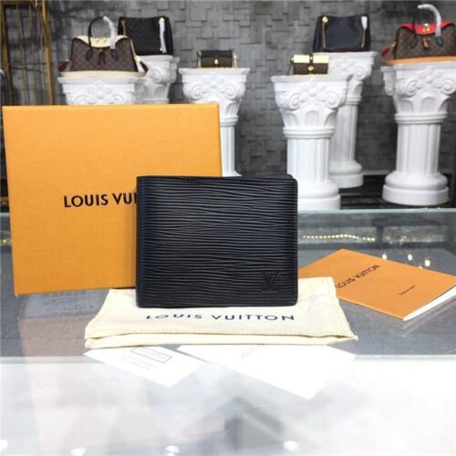 High Quality Luxury Louis Vuitton Slender Id Wallet Epi Leather