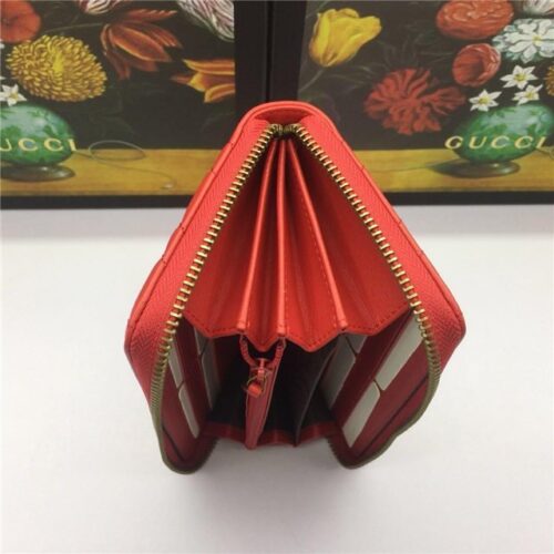 High Quality Luxury Gucci GG Marmont Zip Around Wallet (Varied Colors) – Style 87155 product detail
