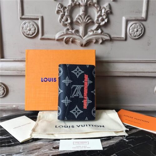 High Quality Luxury Louis Vuitton Pocket Organizer Monogram Upside Down Canvas product detail