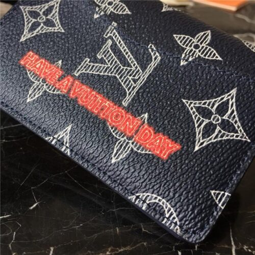 High Quality Luxury Louis Vuitton Pocket Organizer Monogram Upside Down Canvas product detail