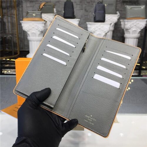 High Quality Luxury Louis Vuitton Brazza Wallet Monogram Titanium product detail