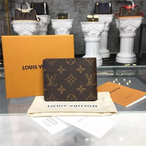 High Quality Luxury Louis Vuitton Slender Id Wallet Monogram Canvas product detail