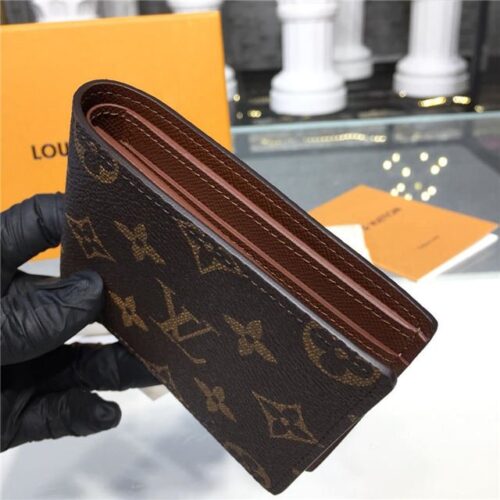 High Quality Luxury Louis Vuitton Slender Id Wallet Monogram Canvas product detail