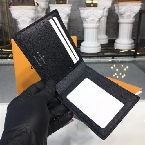 High Quality Luxury Louis Vuitton Slender Id Wallet Monogram Eclipse Canvas product detail
