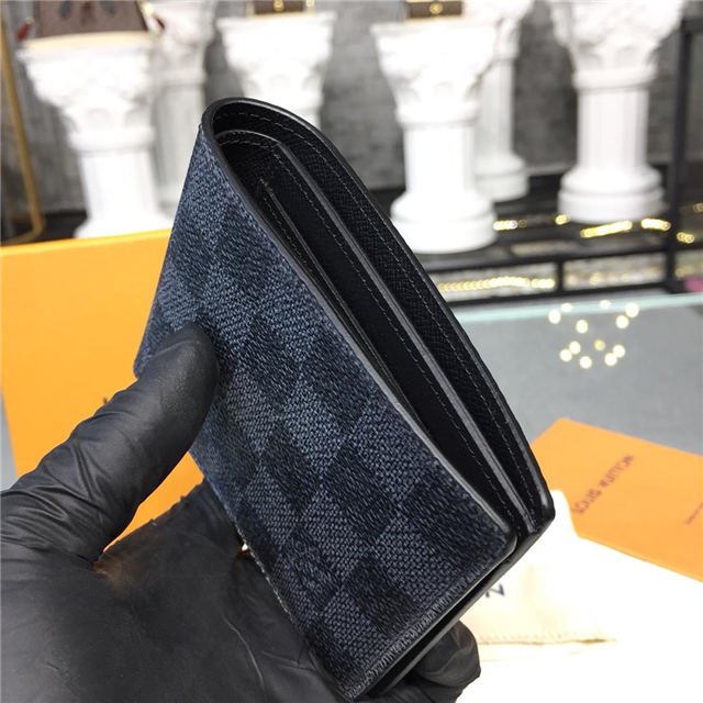 High Quality Luxury Louis Vuitton Slender Id Wallet Damier Graphite Canvas product detail