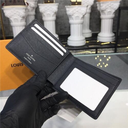 High Quality Luxury Louis Vuitton Slender Id Wallet Damier Graphite Canvas product detail