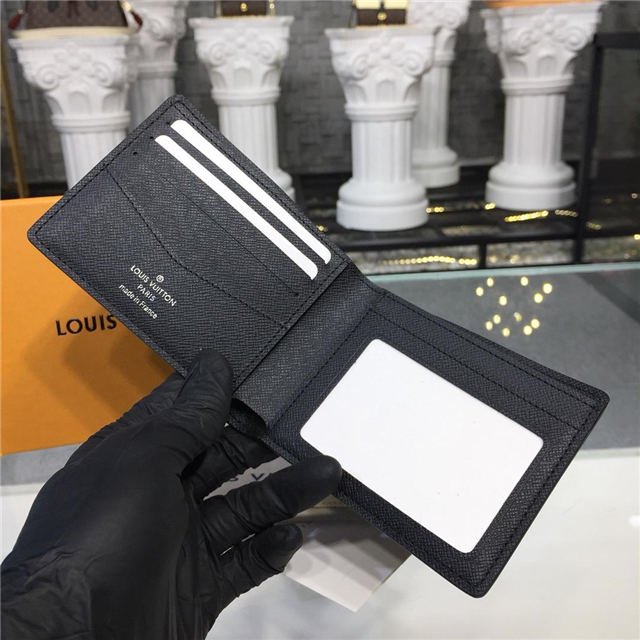 High Quality Luxury Louis Vuitton Slender Id Wallet Damier Graphite Canvas product detail
