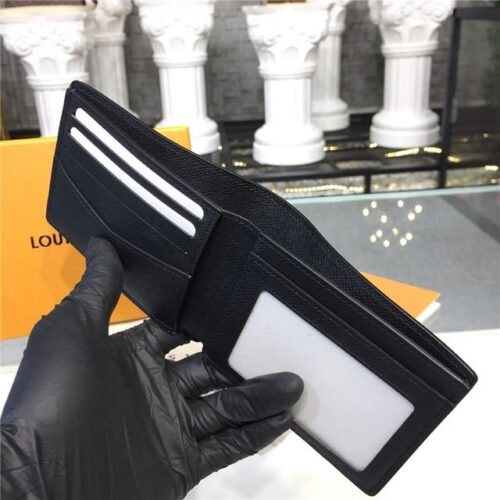 High Quality Luxury Louis Vuitton Slender Id Wallet Damier Graphite Canvas product detail
