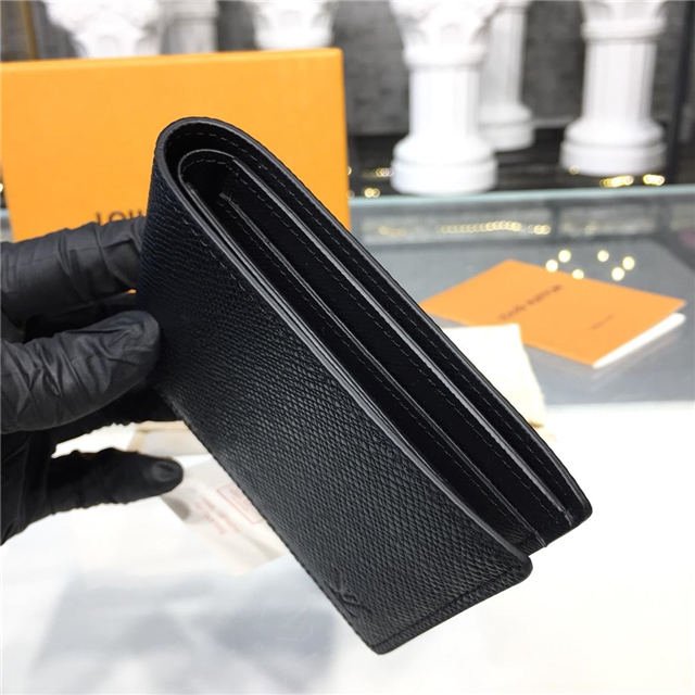 High Quality Luxury Louis Vuitton Slender Id Wallet Taiga Leather Ardoise product detail