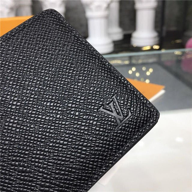 High Quality Luxury Louis Vuitton Slender Id Wallet Taiga Leather Ardoise product detail
