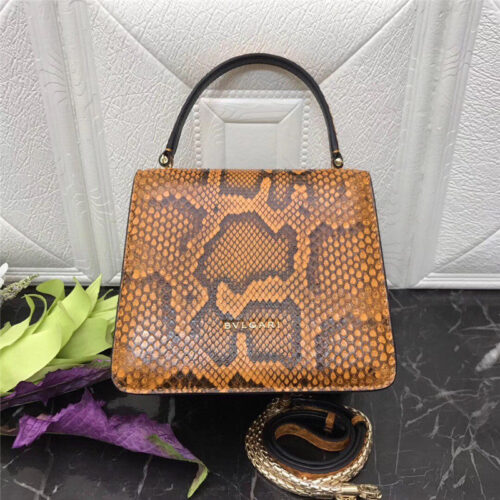 High Quality Luxury Bvlgari Snakeskin Bag – Style 42636 alternate view