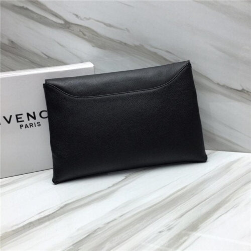High Quality Luxury Givenchy Antigona Envelope Clutch Textured Leather (Varied Colors) alternate view