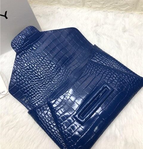 High Quality Luxury Givenchy Antigona Envelope Clutch Crocodile Embossed (Varied Colors) product detail