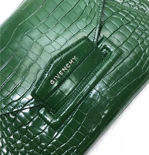 High Quality Luxury Givenchy Antigona Envelope Clutch Crocodile Embossed (Varied Colors) product detail
