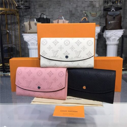 High Quality Luxury Louis Vuitton Iris Wallet Mahina Magnolia product detail