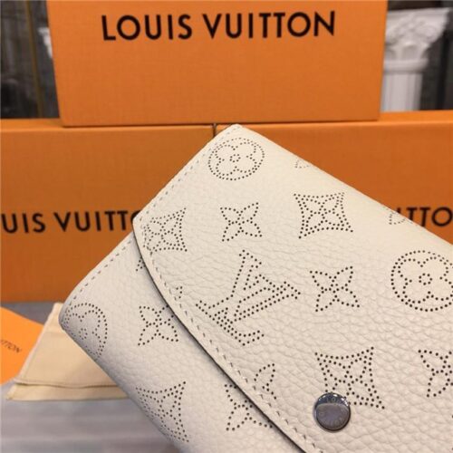 High Quality Luxury Louis Vuitton Iris Wallet Mahina Ivory product detail