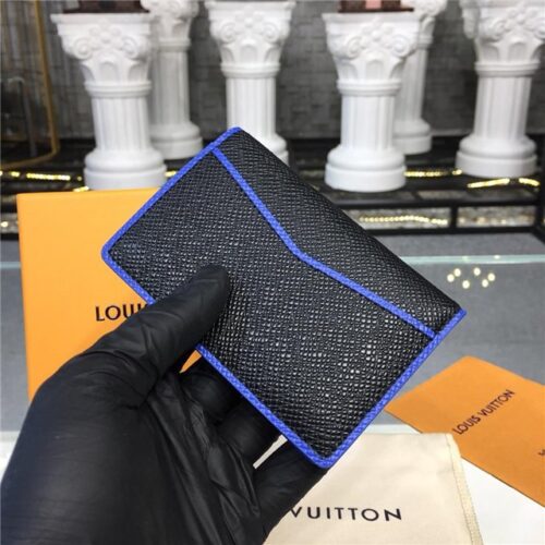 High Quality Luxury Louis Vuitton Pocket Organizer Taiga Leather product detail