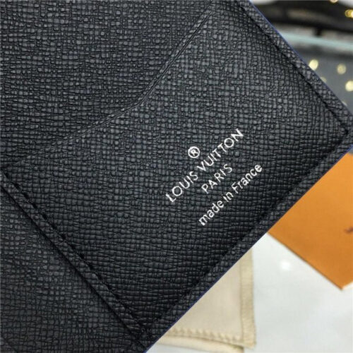 High Quality Luxury Louis Vuitton Pocket Organizer Taiga Leather product detail
