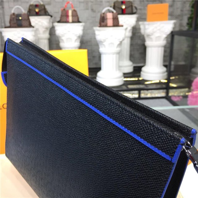 High Quality Luxury Louis Vuitton Pochette Voyage MM Taiga Leather product detail
