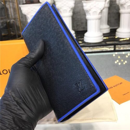 High Quality Luxury Louis Vuitton Brazza Wallet Taiga Leather product detail