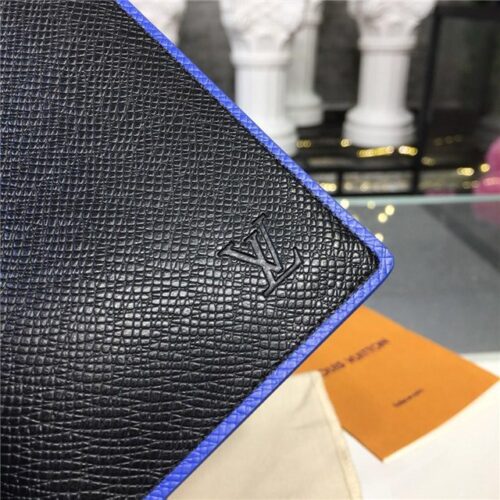 High Quality Luxury Louis Vuitton Brazza Wallet Taiga Leather product detail