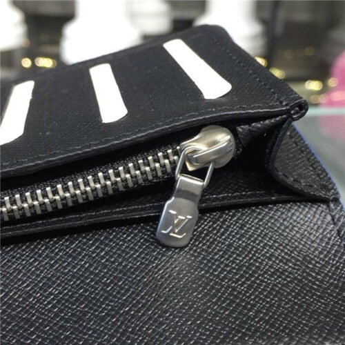 High Quality Luxury Louis Vuitton Brazza Wallet Taiga Leather product detail