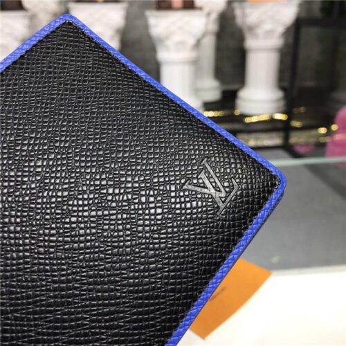 High Quality Luxury Louis Vuitton Multiple Wallet Taiga Leather product detail