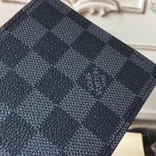 High Quality Luxury Louis Vuitton Damier Graphite Amerigo Wallet product detail
