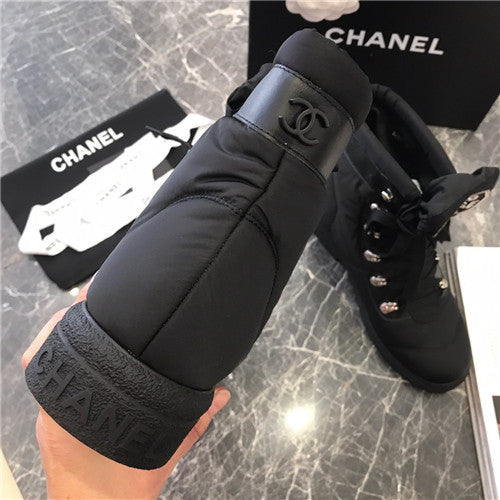 High Quality Luxury Chanel Down Shoes Snow Boots product detail