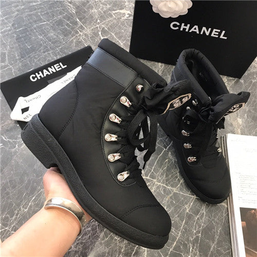 High Quality Luxury Chanel Down Shoes Snow Boots alternate view