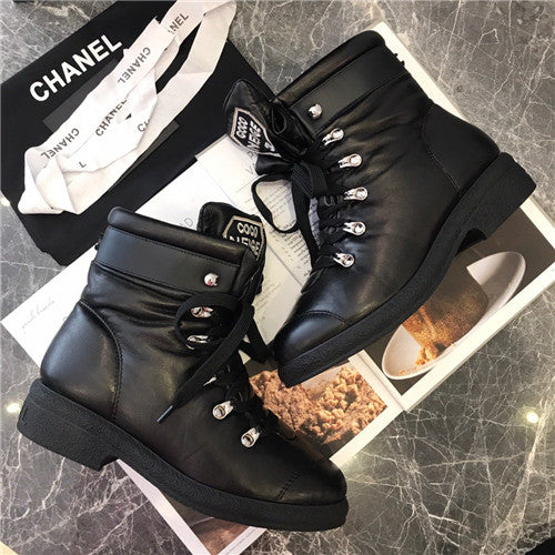 High Quality Luxury Chanel Down Shoes Snow Boots – Style 43462