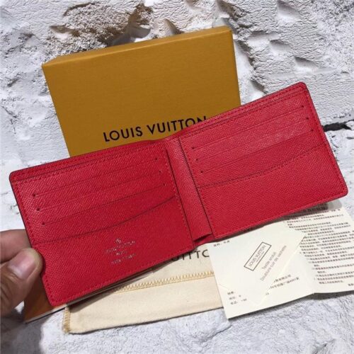 High Quality Luxury Louis Vuitton X Supreme Slender Wallet Epi (Varied Colors) product detail