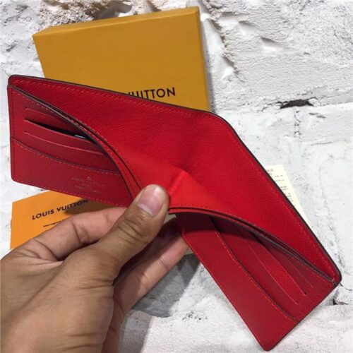 High Quality Luxury Louis Vuitton X Supreme Slender Wallet Epi (Varied Colors) product detail