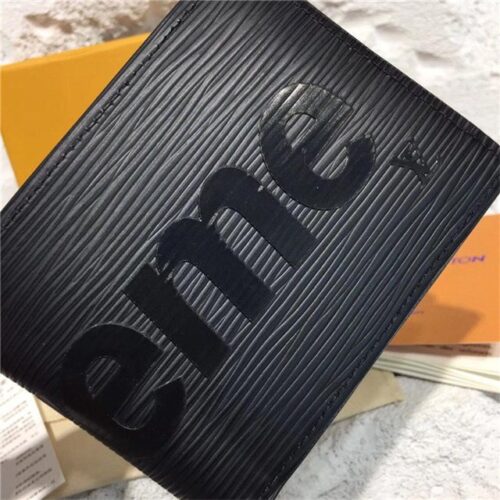 High Quality Luxury Louis Vuitton X Supreme Slender Wallet Epi (Varied Colors) product detail