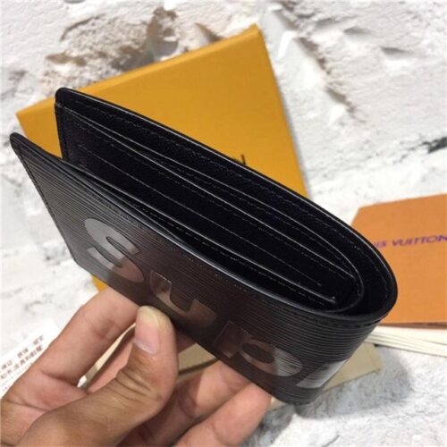 High Quality Luxury Louis Vuitton X Supreme Slender Wallet Epi (Varied Colors) product detail