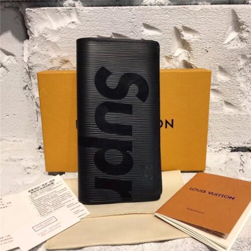 High Quality Luxury Louis Vuitton X Supreme Brazz Wallet Epi (Varied Colors)