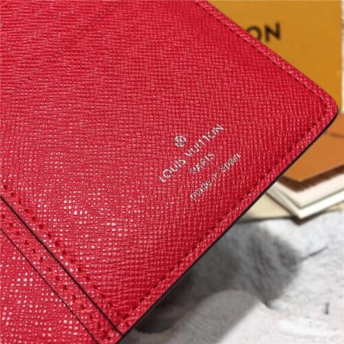 High Quality Luxury Louis Vuitton X Supreme Brazz Wallet Epi (Varied Colors) product detail