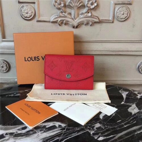 High Quality Luxury Louis Vuitton Anae Coin Purse Mahina Leather (Varied Colors)