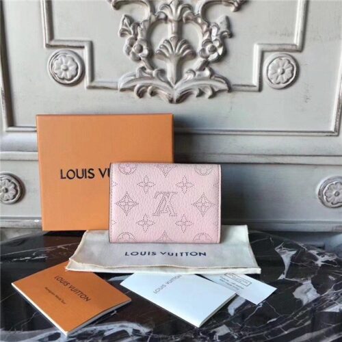 High Quality Luxury Louis Vuitton Anae Coin Purse Mahina Leather (Varied Colors) product detail