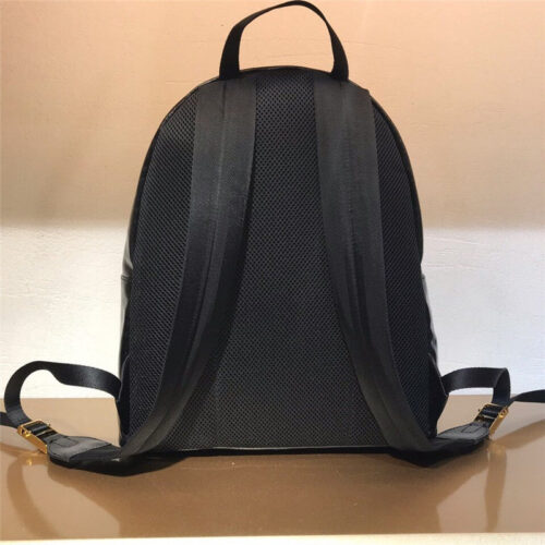High Quality Luxury Fendi Black FF Big Backpack alternate view