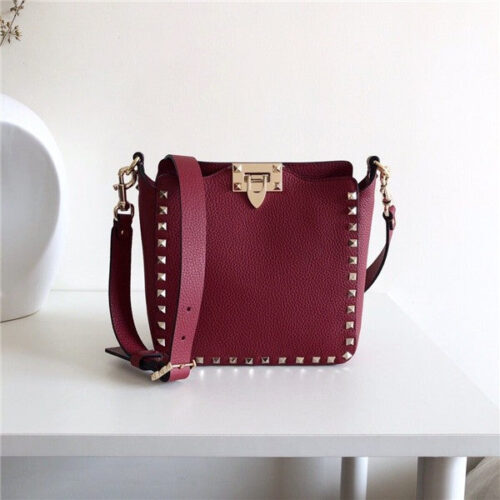 High Quality Luxury Valentino Leather Briefcase Bags