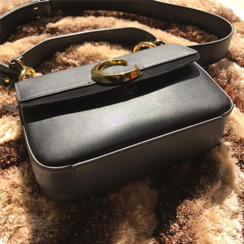 High Quality Luxury Chloe C Bag Medium Black product detail
