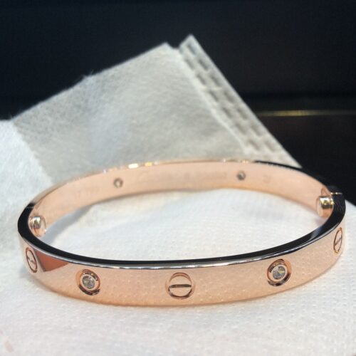 High Quality Luxury Cartier Gorgeous Love Bracelet Rose Gold (Men Size) product detail