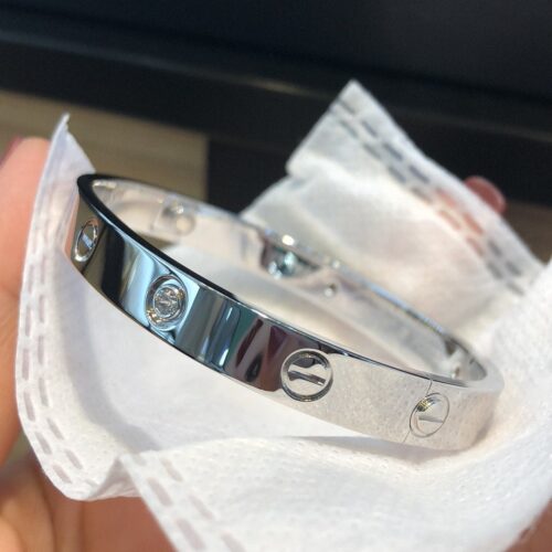 High Quality Luxury Cartier Gorgeous Love Bracelet Silver (Women Size) product detail