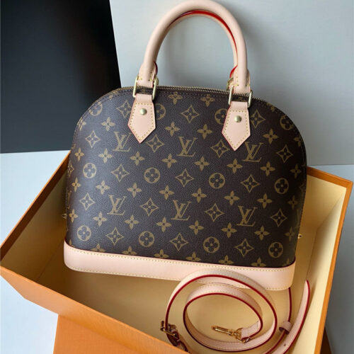 High Quality Luxury LV Alma PM Monogram Canvas Bag alternate view