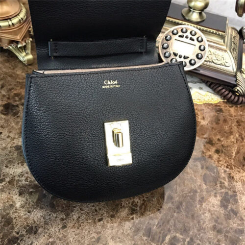 High Quality Luxury Chloe Mini Drew Bijou Bag Black product detail