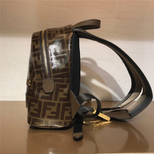 High Quality Luxury Fendi Black FF Backpack – Style 32349 product detail