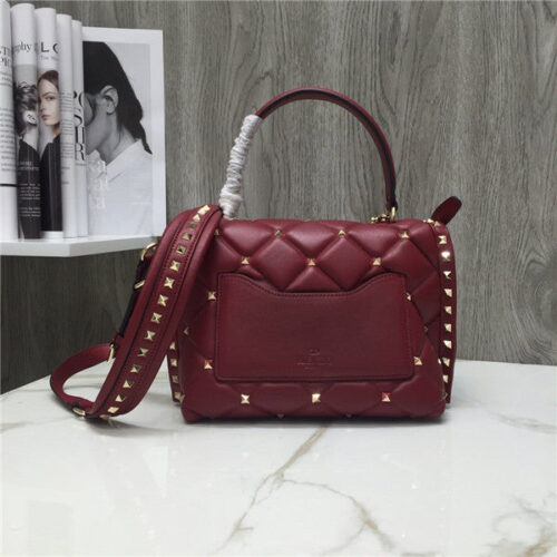 High Quality Luxury Valentino Candystud Single Handle Bags – Style 03579 product detail