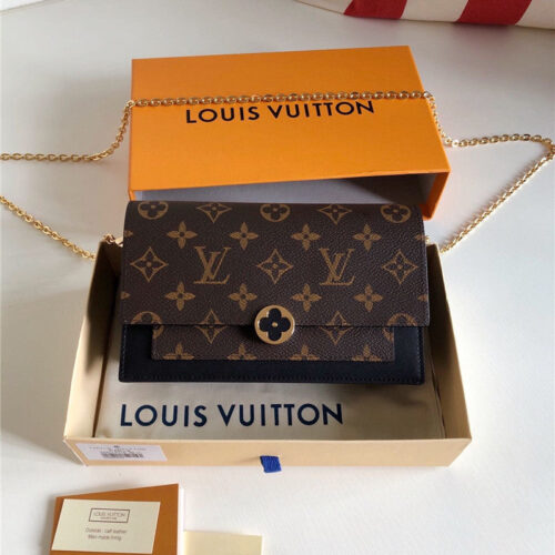 High Quality Luxury Louis Vuitton Flore Chain Wallet product detail
