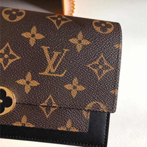 High Quality Luxury Louis Vuitton Flore Chain Wallet product detail